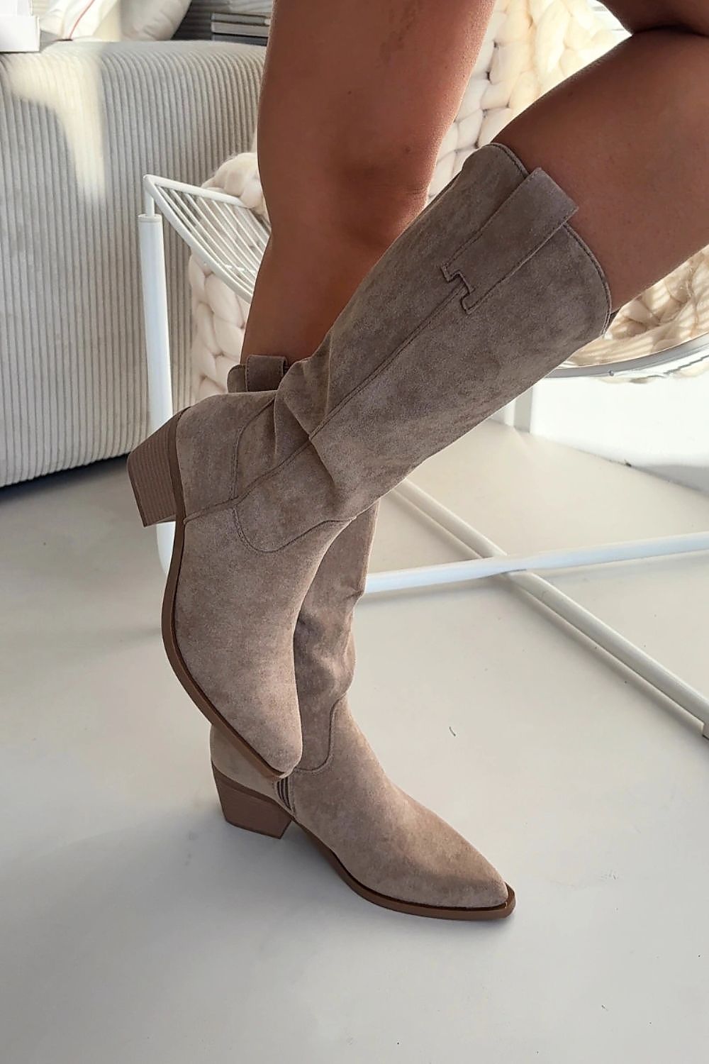  Cizme cu toc model 222529 Step in style 