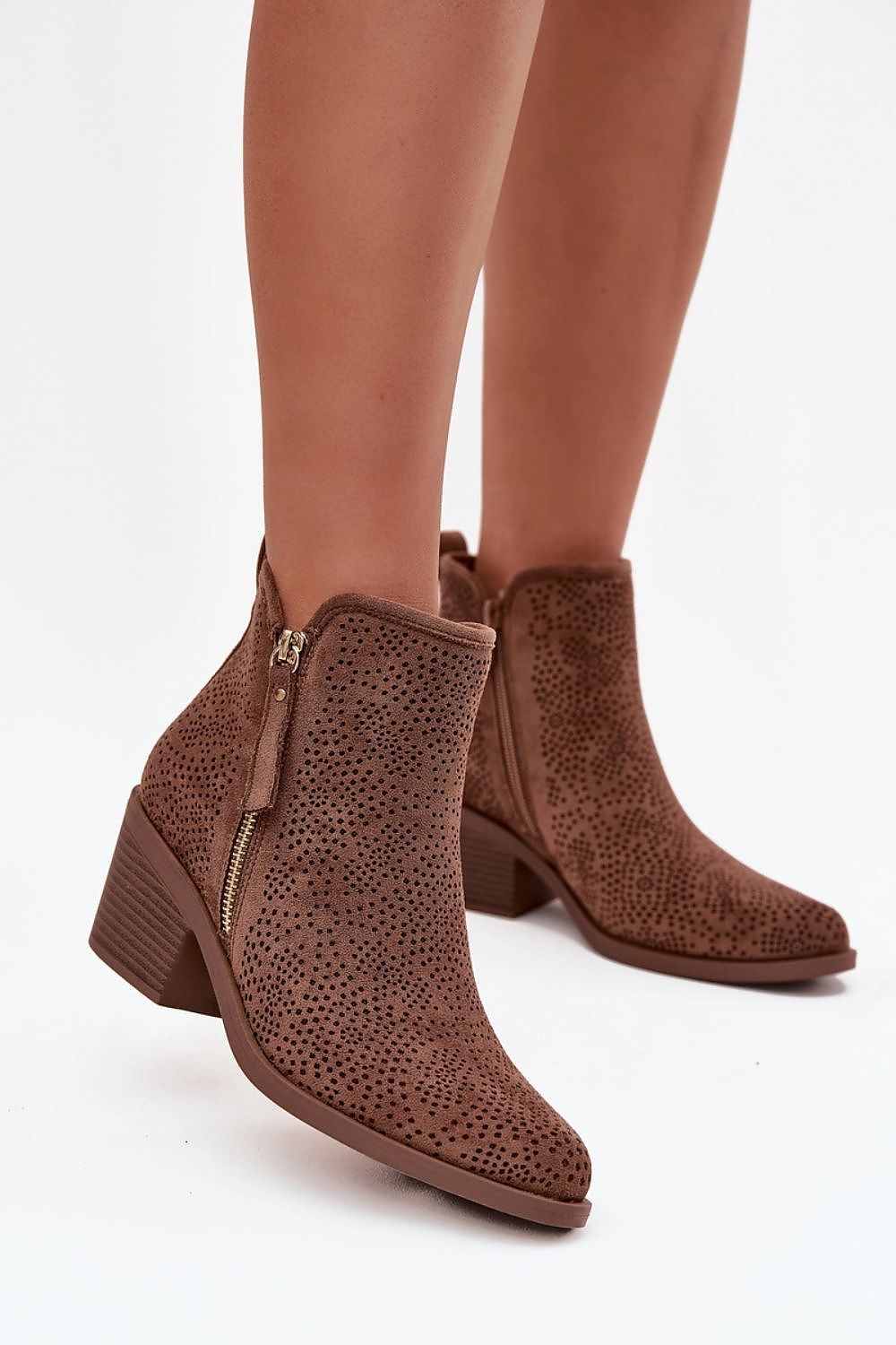  Botine cu toc model 222515 Step in style 