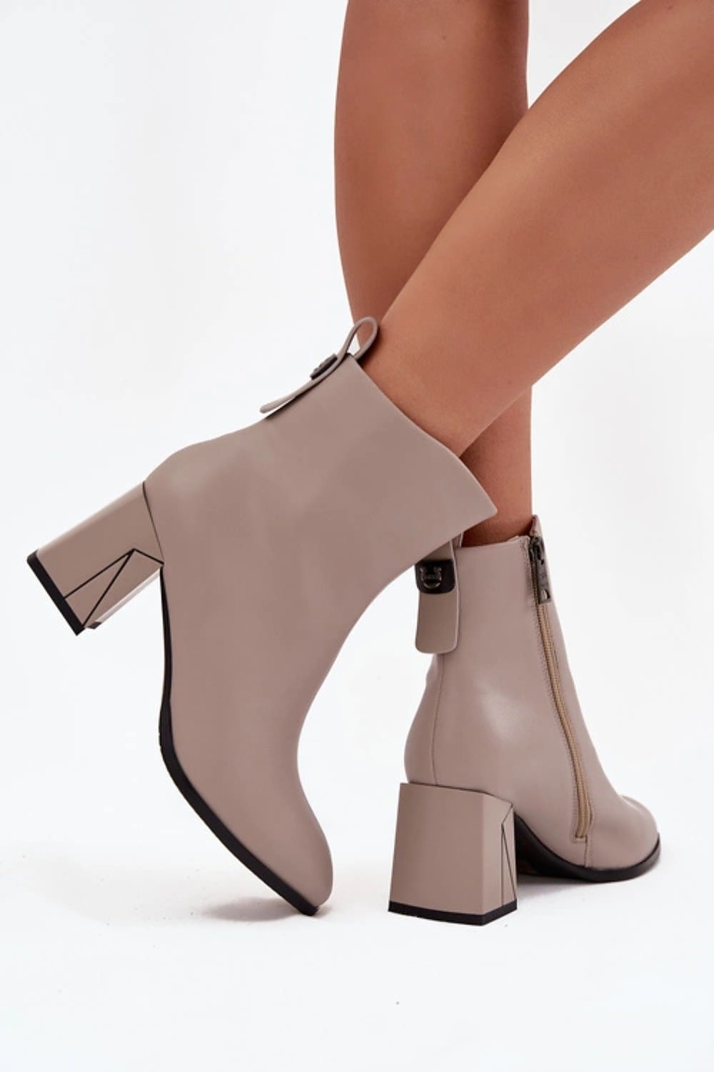  Botine cu toc model 222516 Step in style 