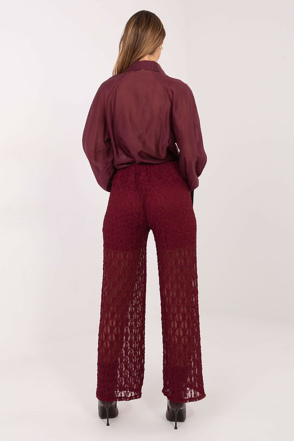  Pantaloni din dantelă model 222597 Italy Moda 