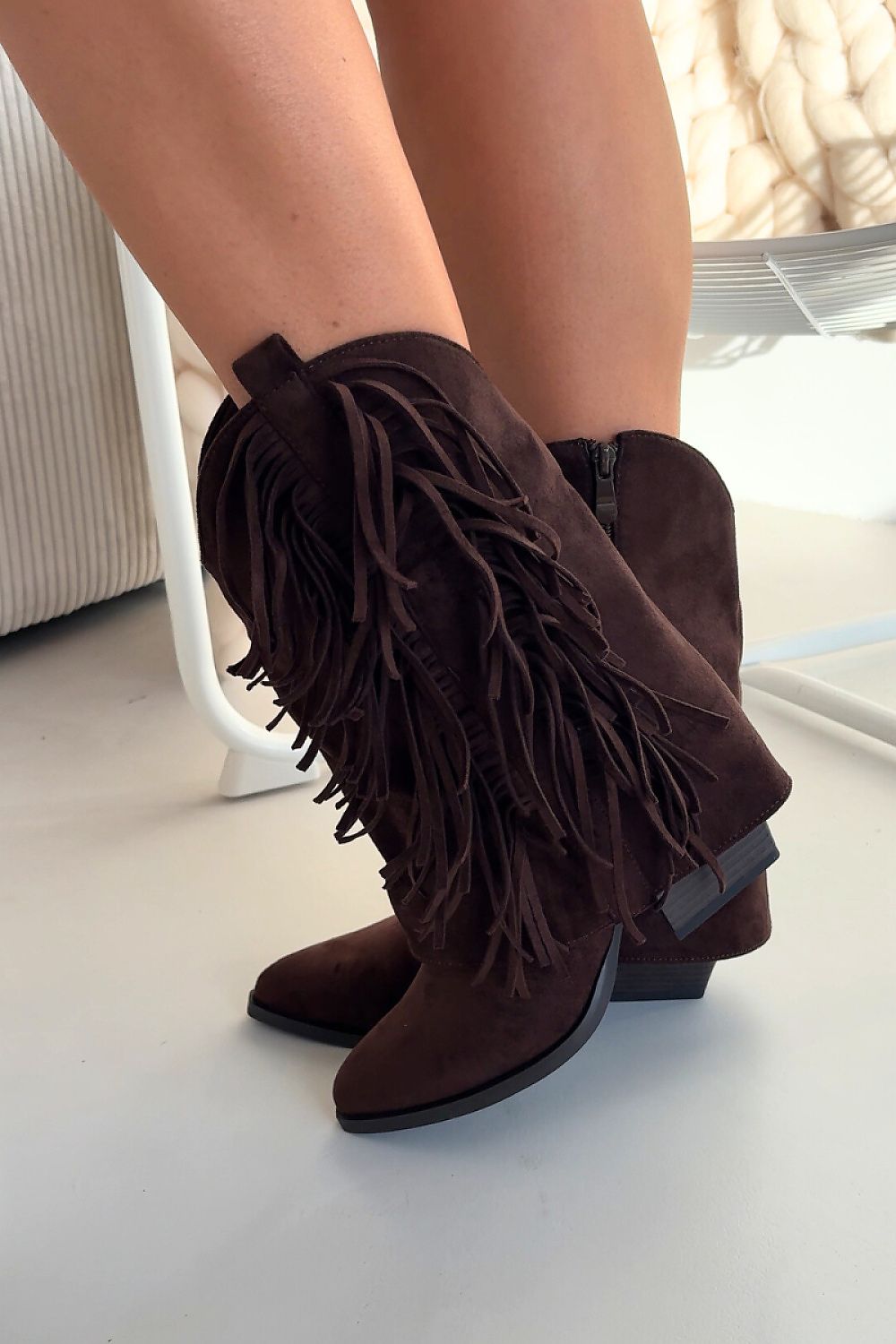  Botine cu toc model 222718 Step in style 