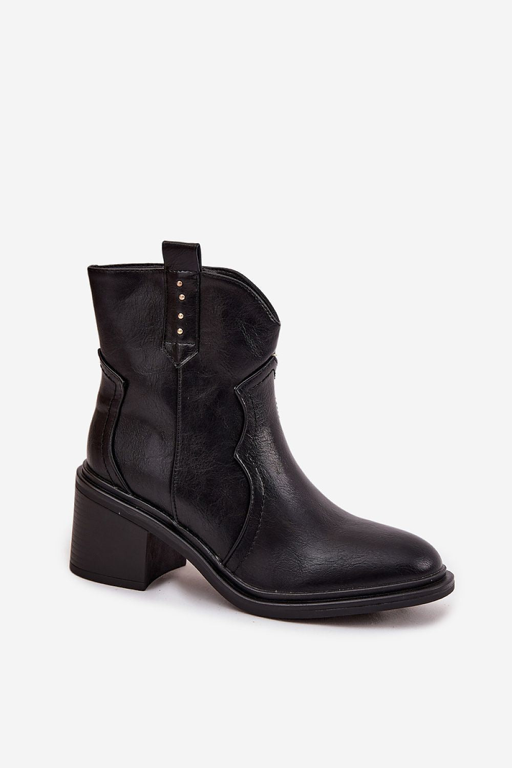  Botine cu toc model 222722 Step in style 