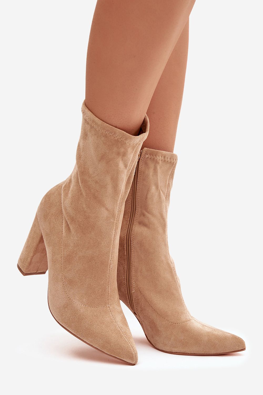  Botine cu toc model 222724 Step in style 