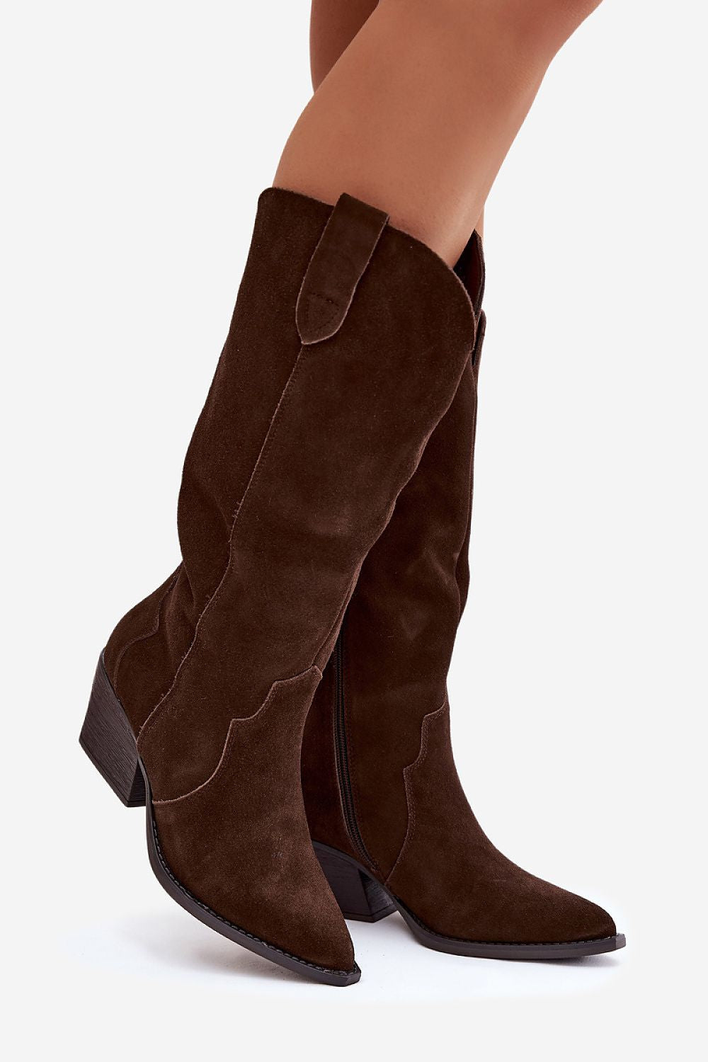  Cizme cu toc model 222727 Step in style 