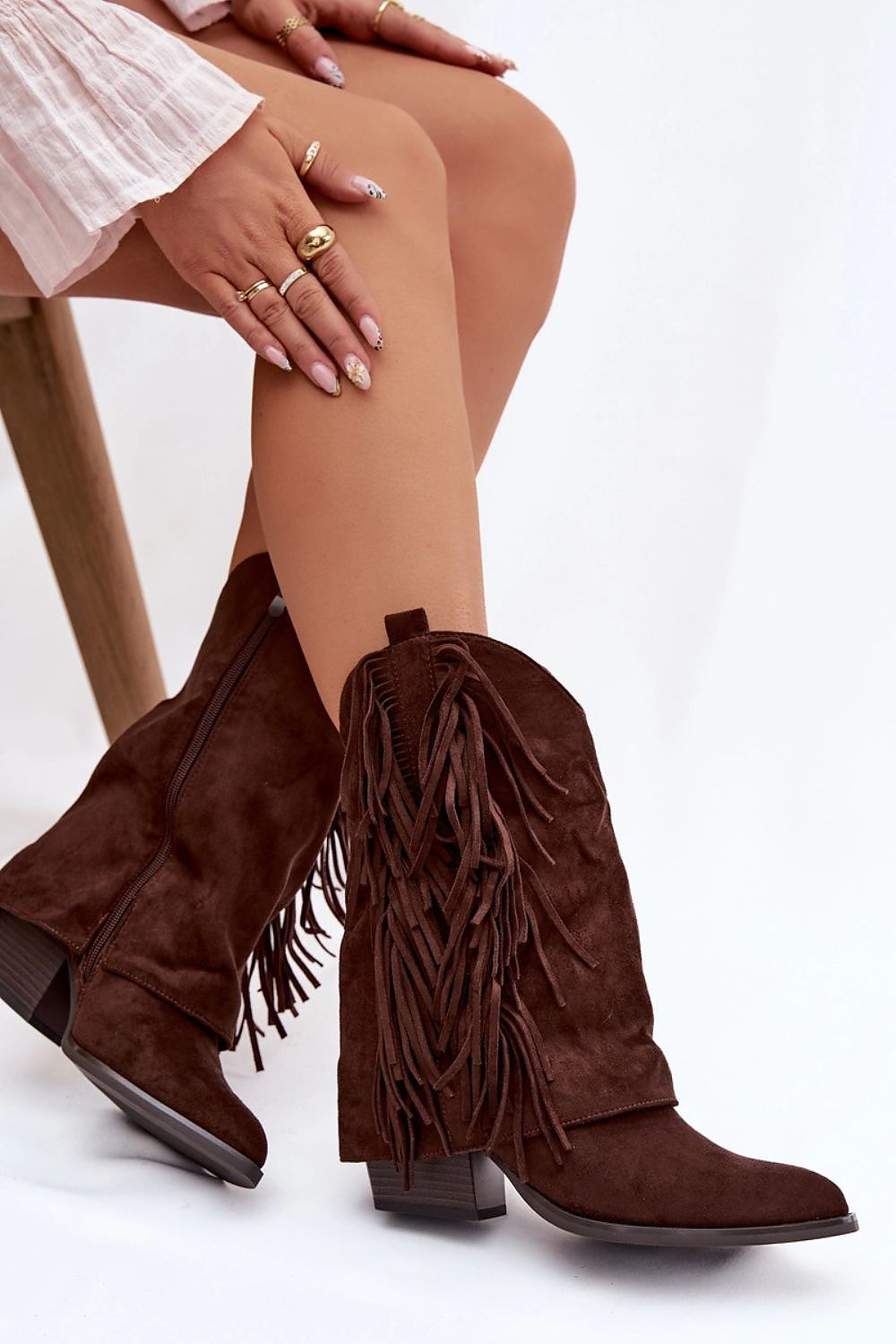  Botine cu toc model 222718 Step in style 