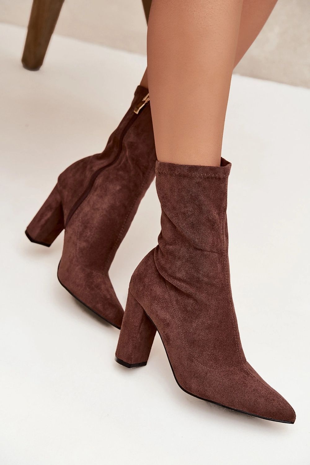  Botine cu toc model 217737 Step in style 
