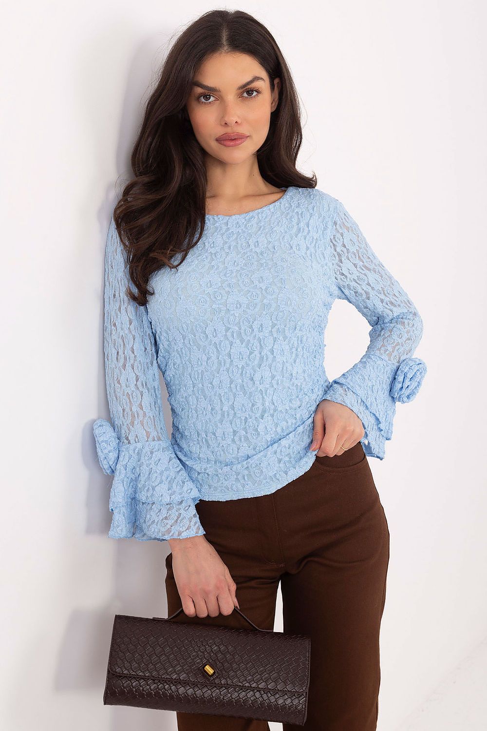  Bluză din dantelă model 222738 Italy Moda 