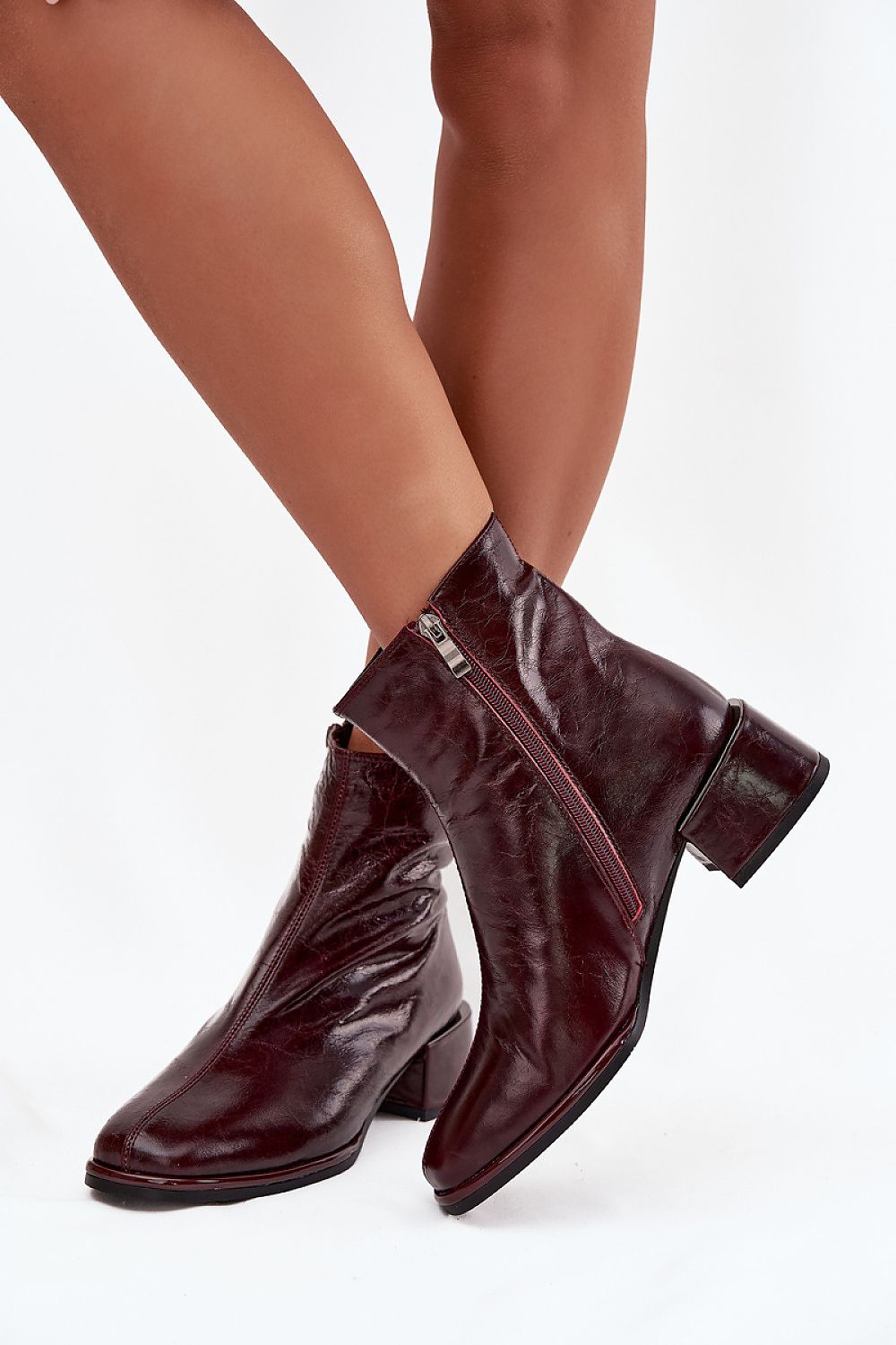  Botine cu toc model 222956 Step in style 