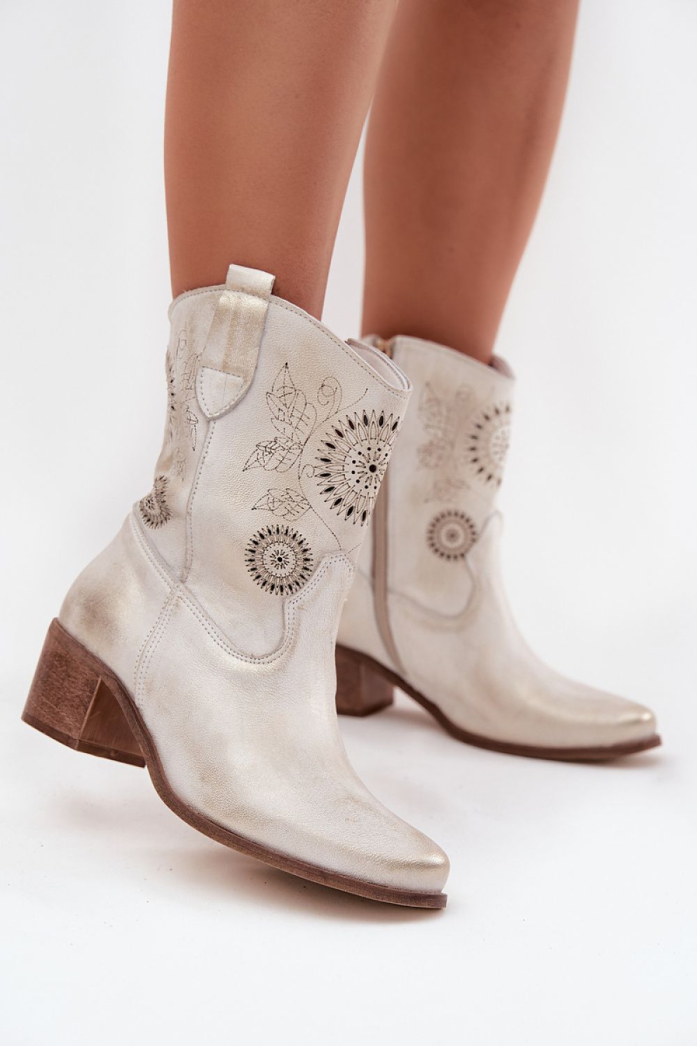  Botine cu toc model 222959 Step in style 