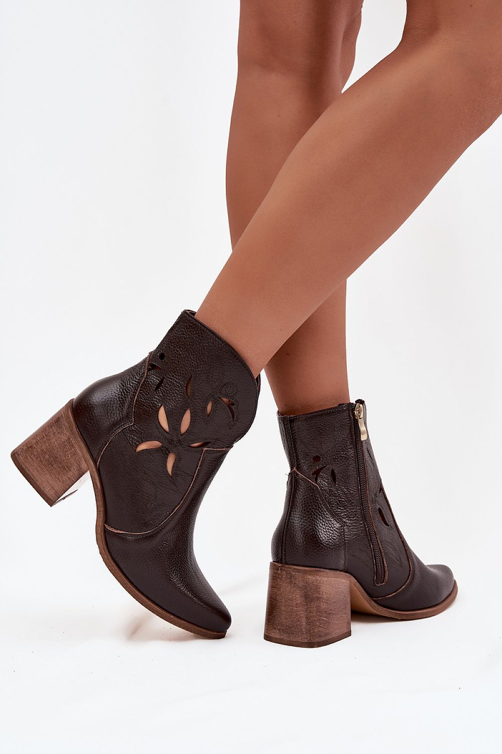  Botine cu toc model 222963 Step in style 