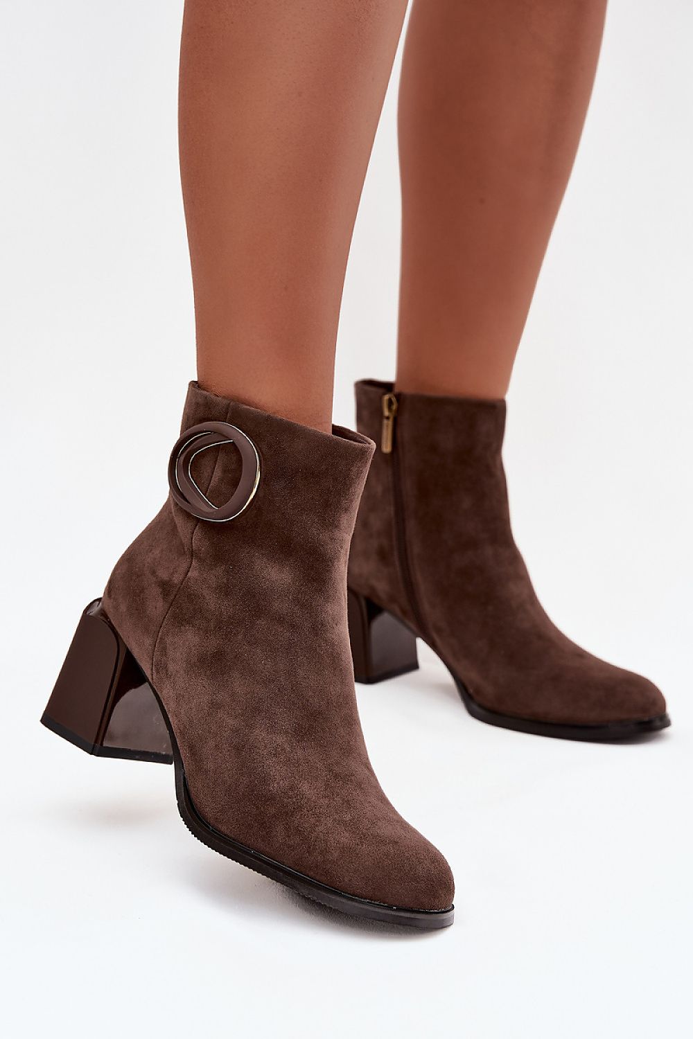  Botine cu toc model 222973 Step in style 