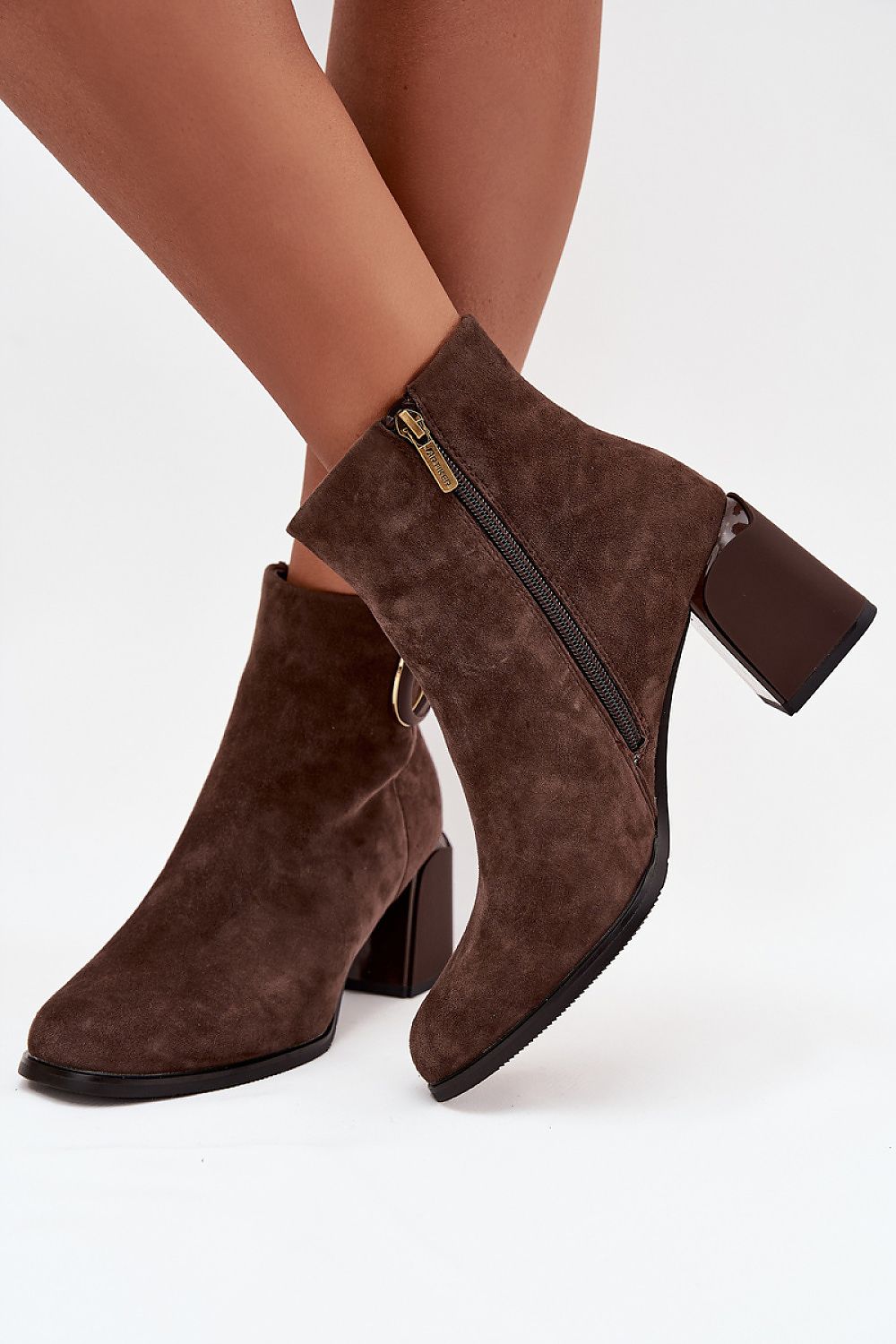  Botine cu toc model 222973 Step in style 