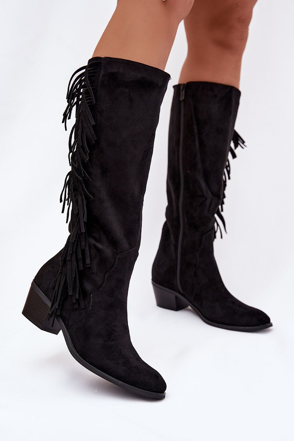  Cizme cu toc model 223002 Step in style 