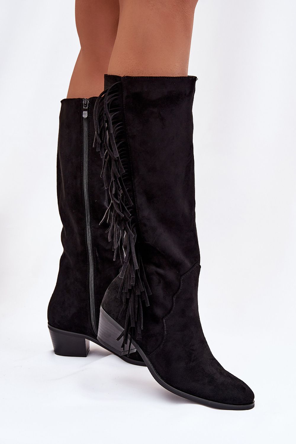  Cizme cu toc model 223002 Step in style 