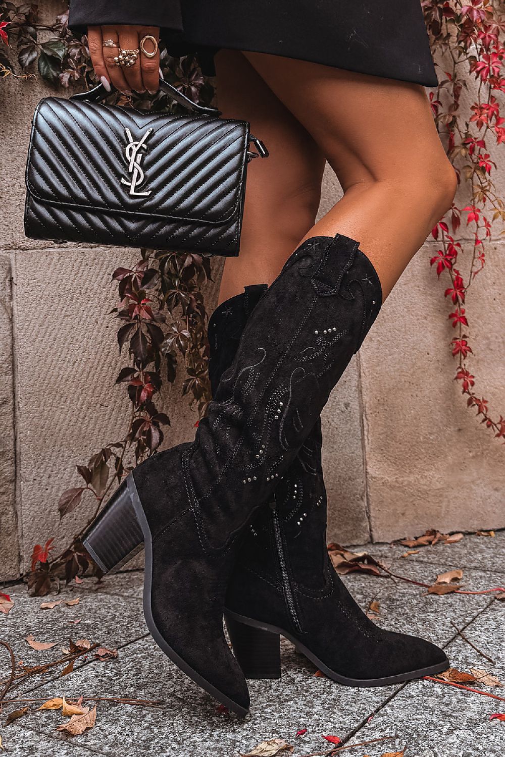  Cizme cu toc model 223005 Step in style 