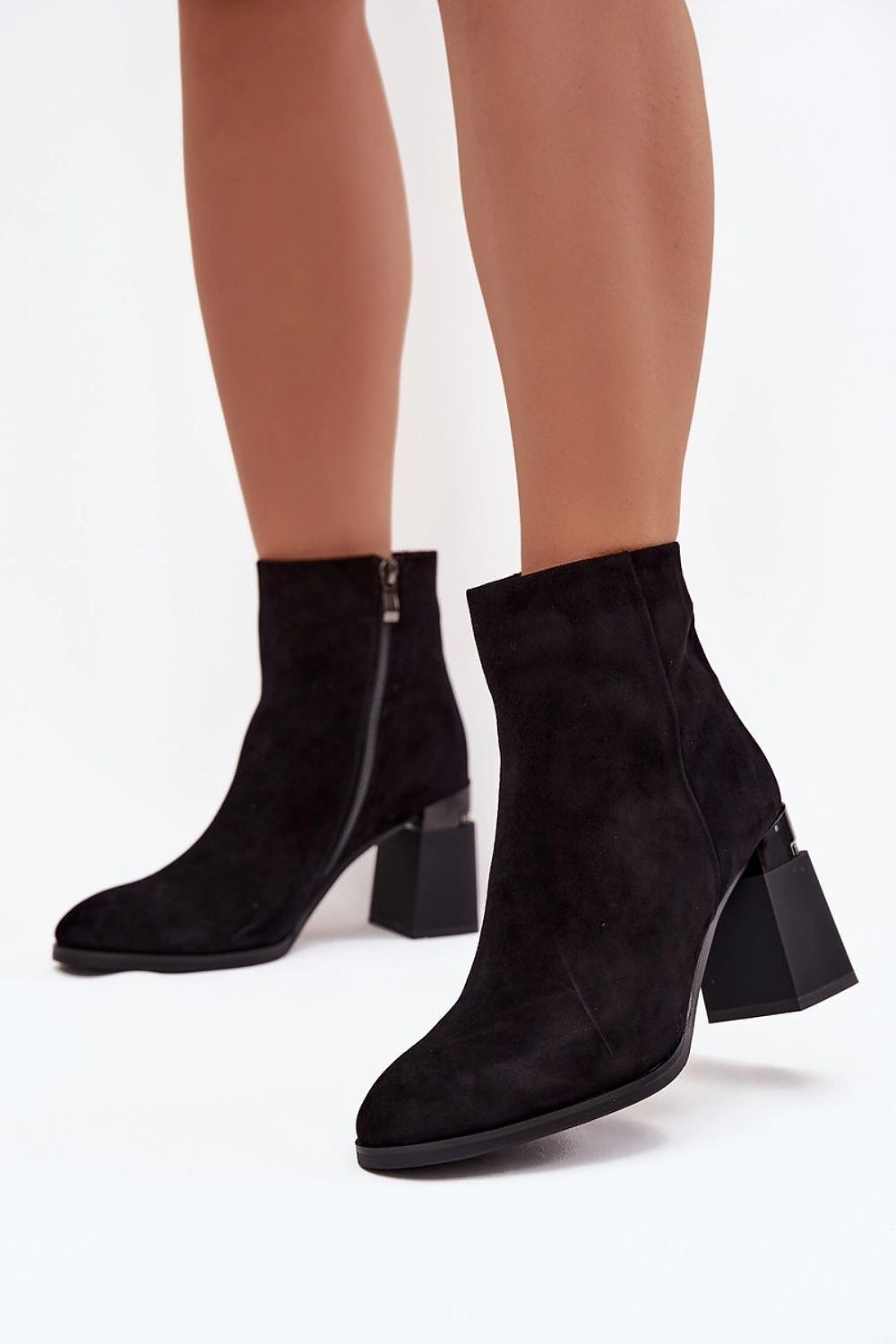  Botine cu toc model 222952 Step in style 