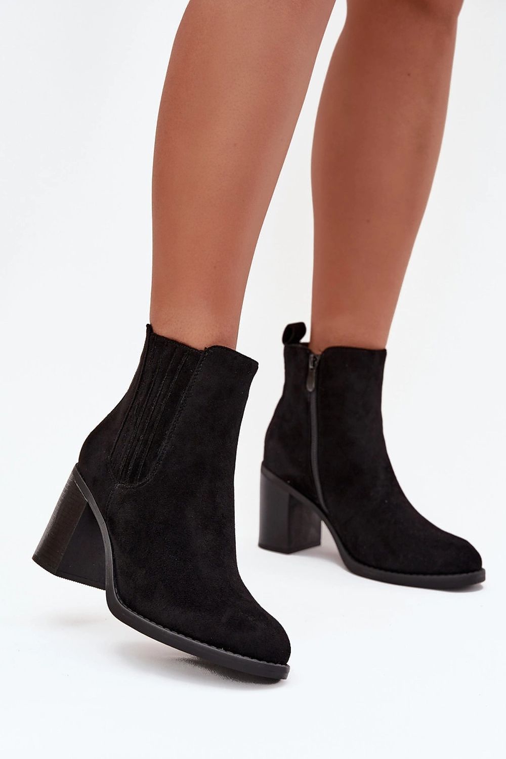  Botine cu toc model 222972 Step in style 