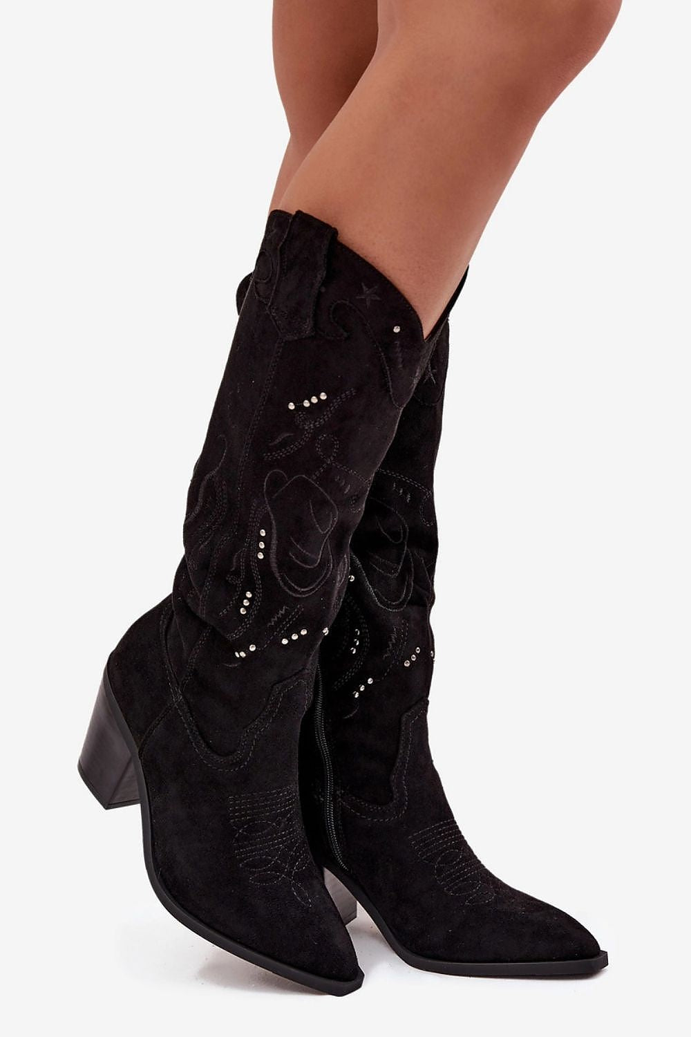  Cizme cu toc model 223005 Step in style 
