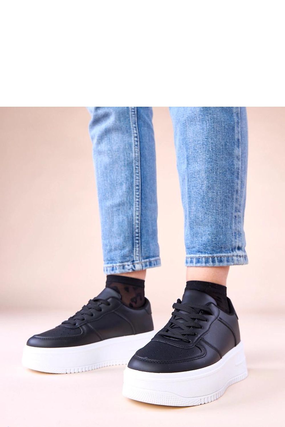  Pantofi sport pe platformă model 223145 Solea 