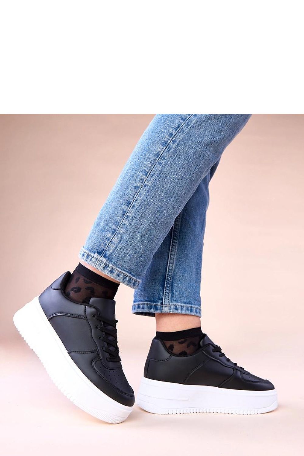  Pantofi sport pe platformă model 223145 Solea 