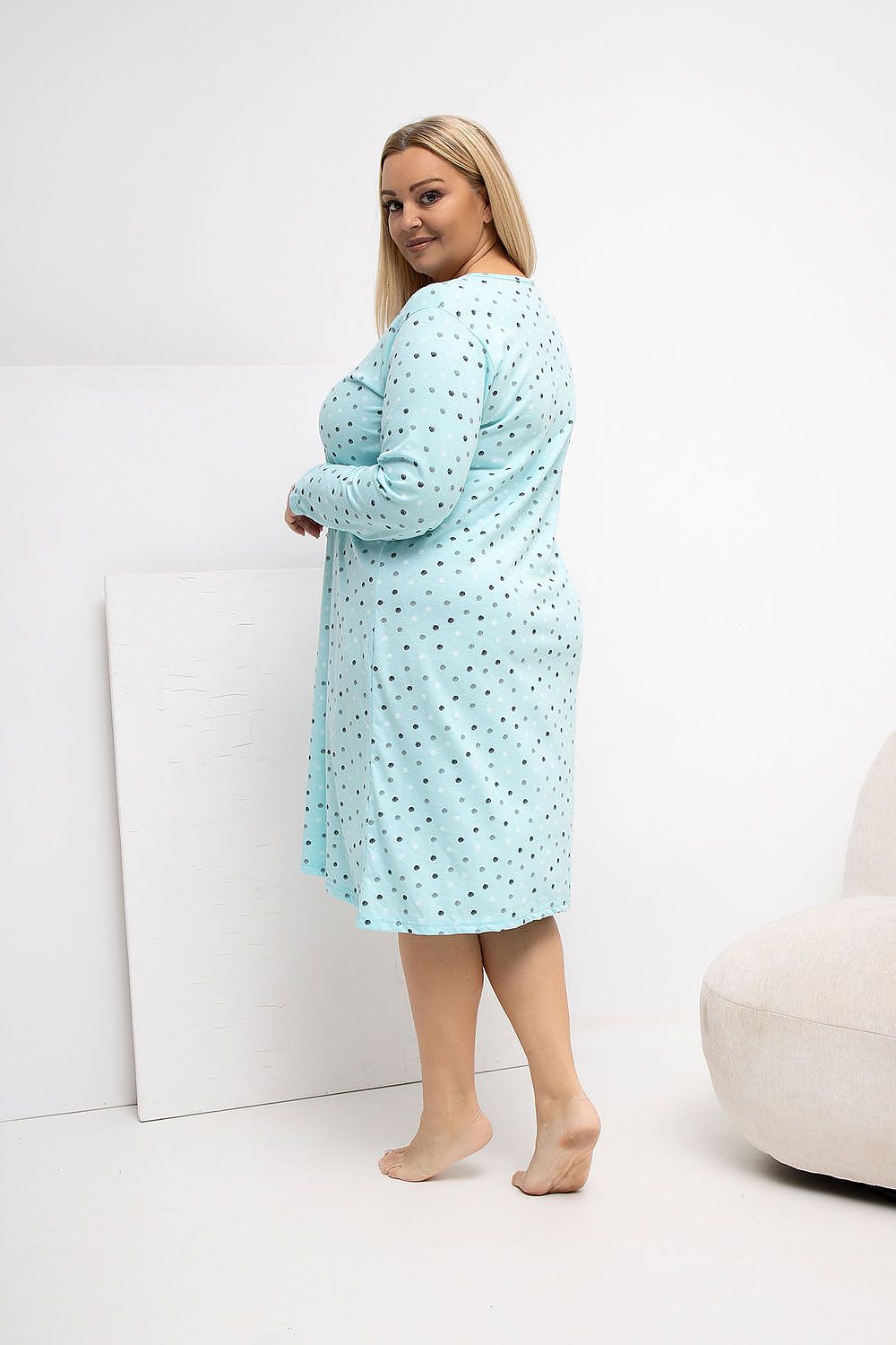  Cămașă de noapte Plus Size model 223302 Forever Pink 