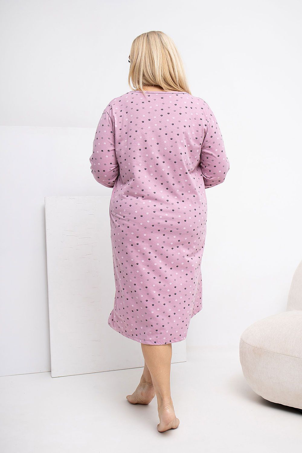  Cămașă de noapte Plus Size model 223303 Forever Pink 