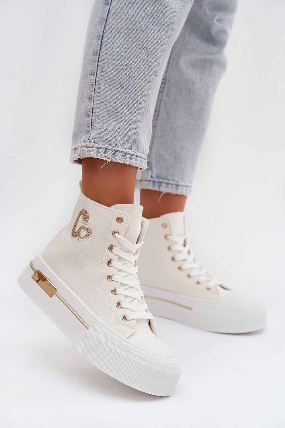  Adidași cu platformă model 223604 Step in style 