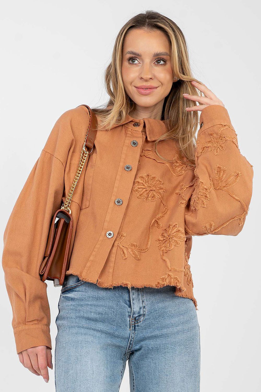  Jachetă din denim model 223792 Rue Paris 