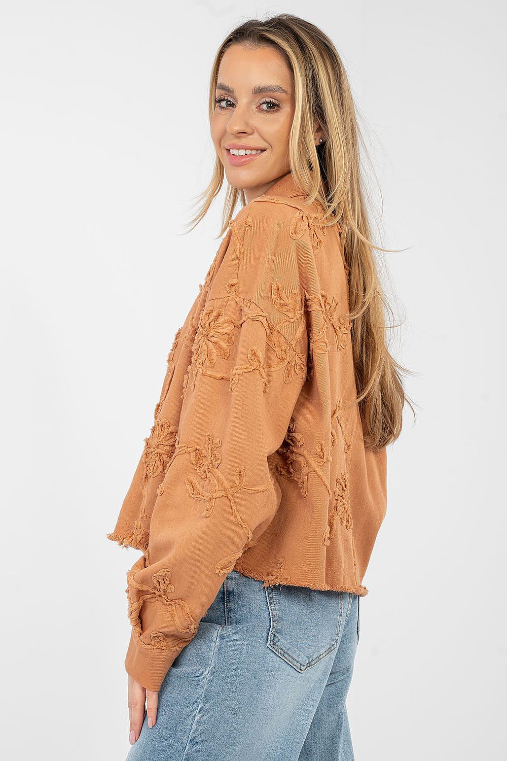  Jachetă din denim model 223792 Rue Paris 