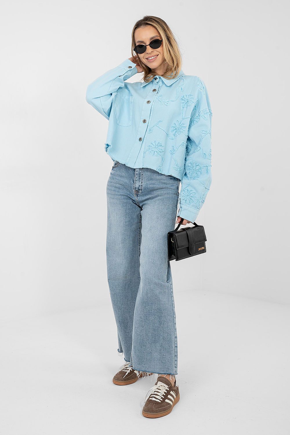  Jachetă din denim model 223793 Rue Paris 