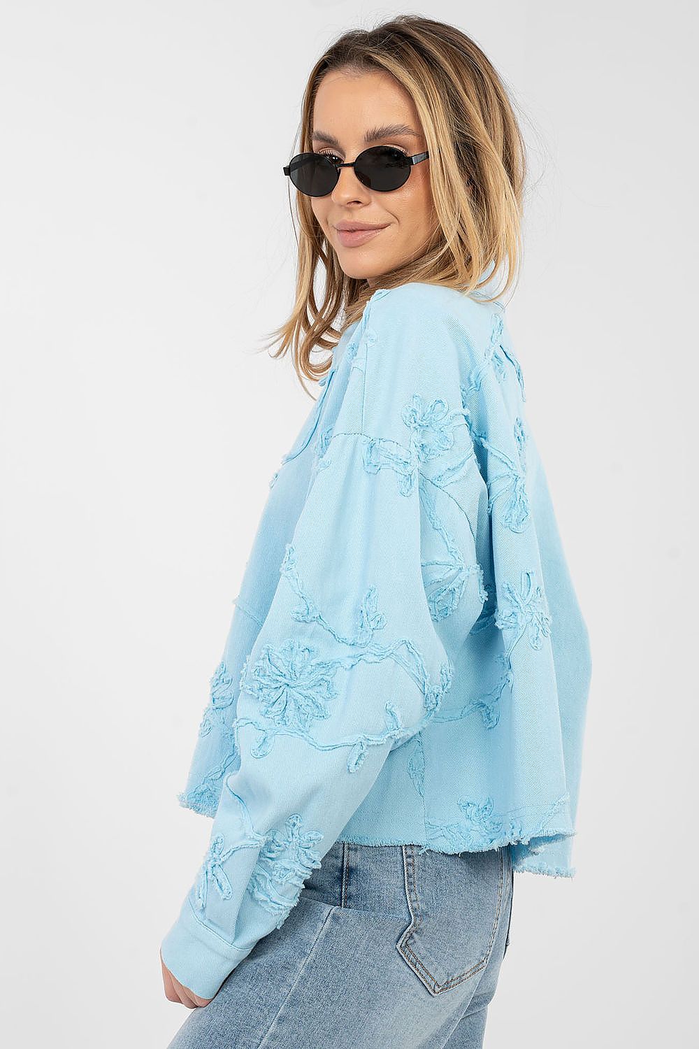  Jachetă din denim model 223793 Rue Paris 