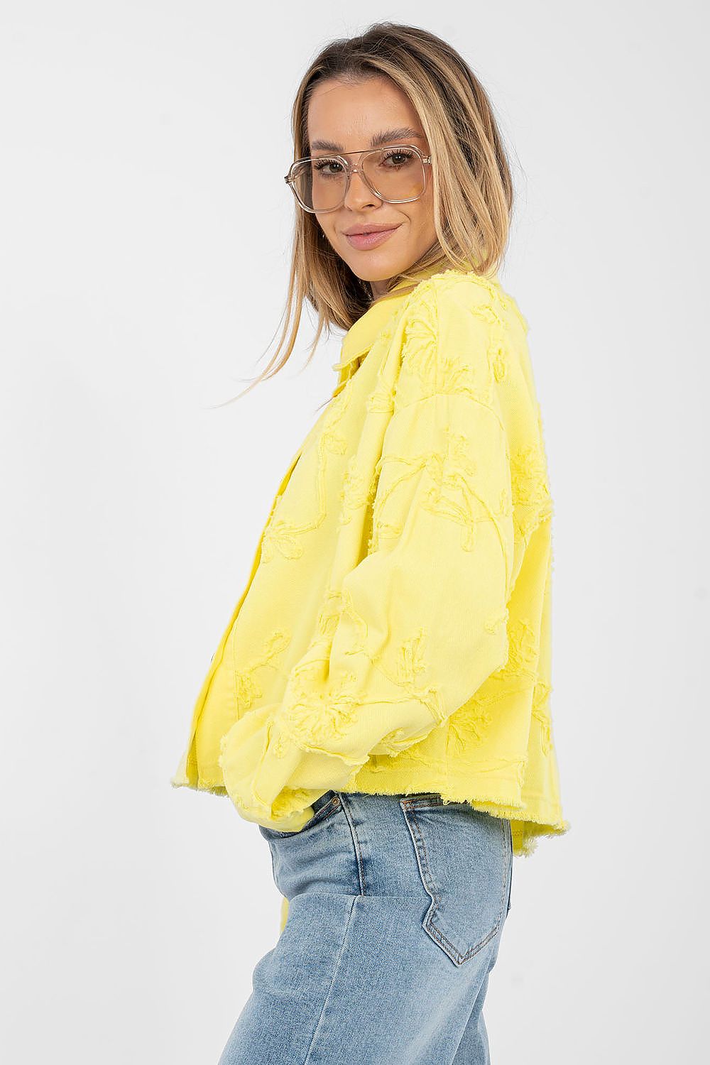  Jachetă din denim model 223794 Rue Paris 
