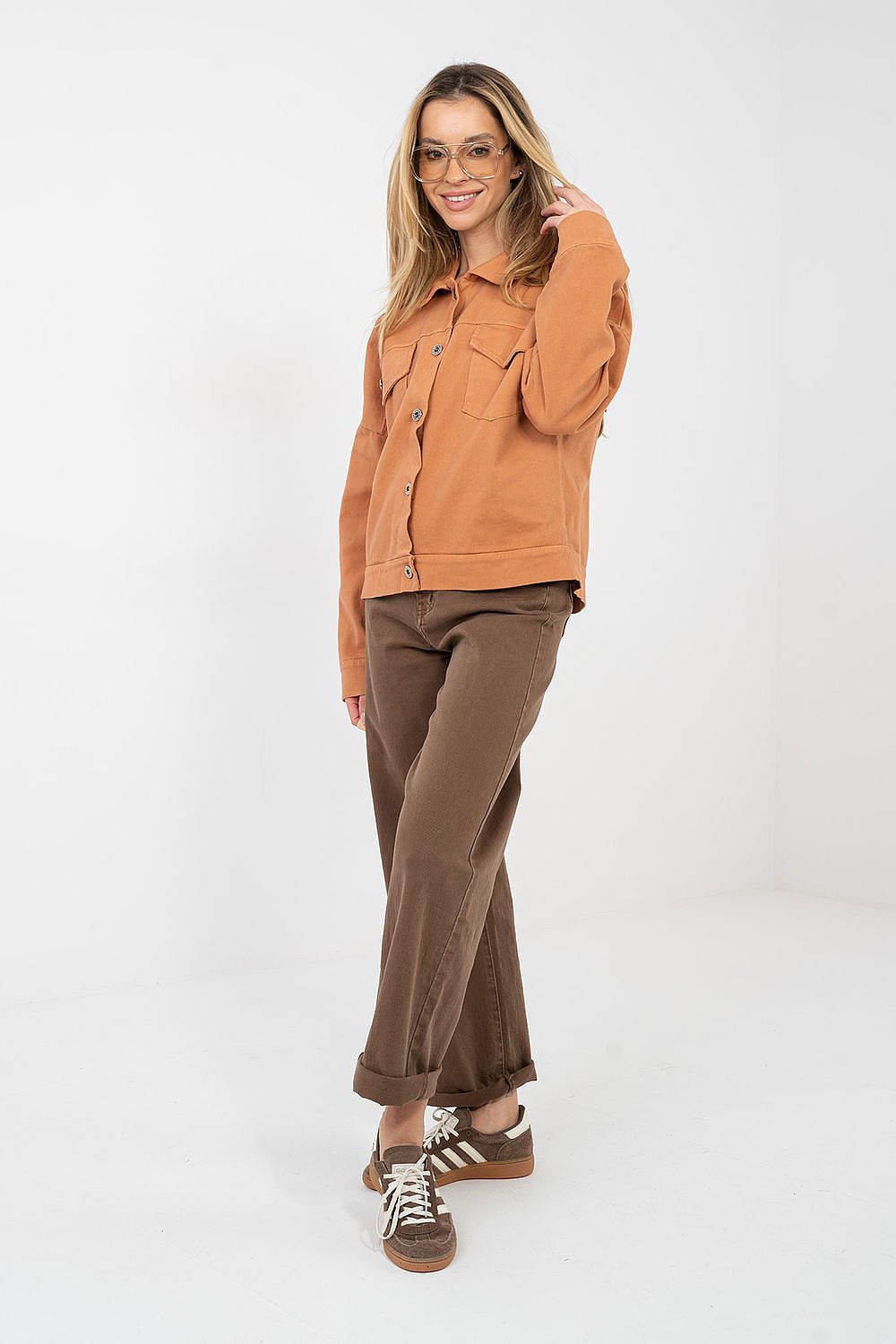  Jachetă din denim model 223816 Rue Paris 