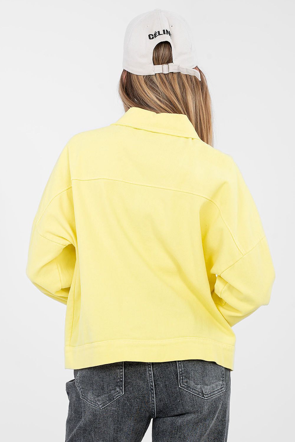  Jachetă din denim model 223817 Rue Paris 