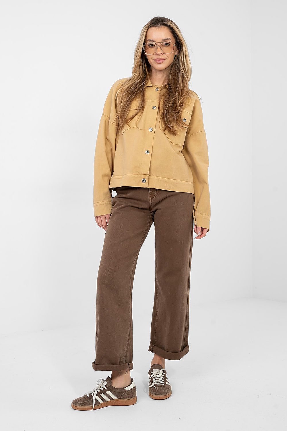  Jachetă din denim model 223818 Rue Paris 