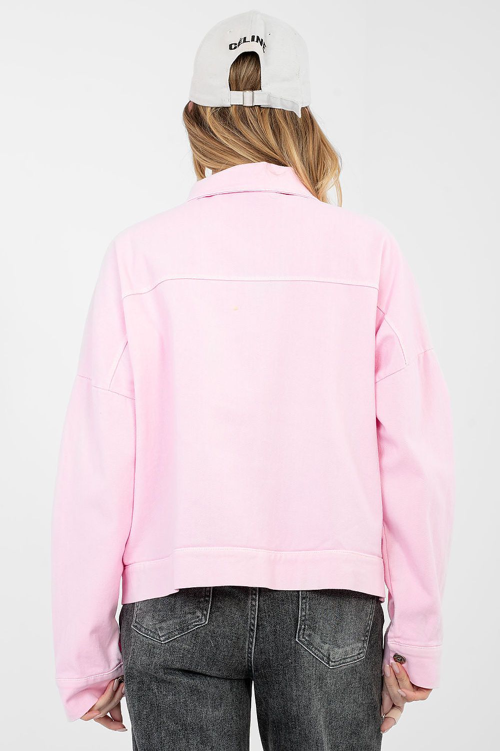  Jachetă din denim model 223819 Rue Paris 