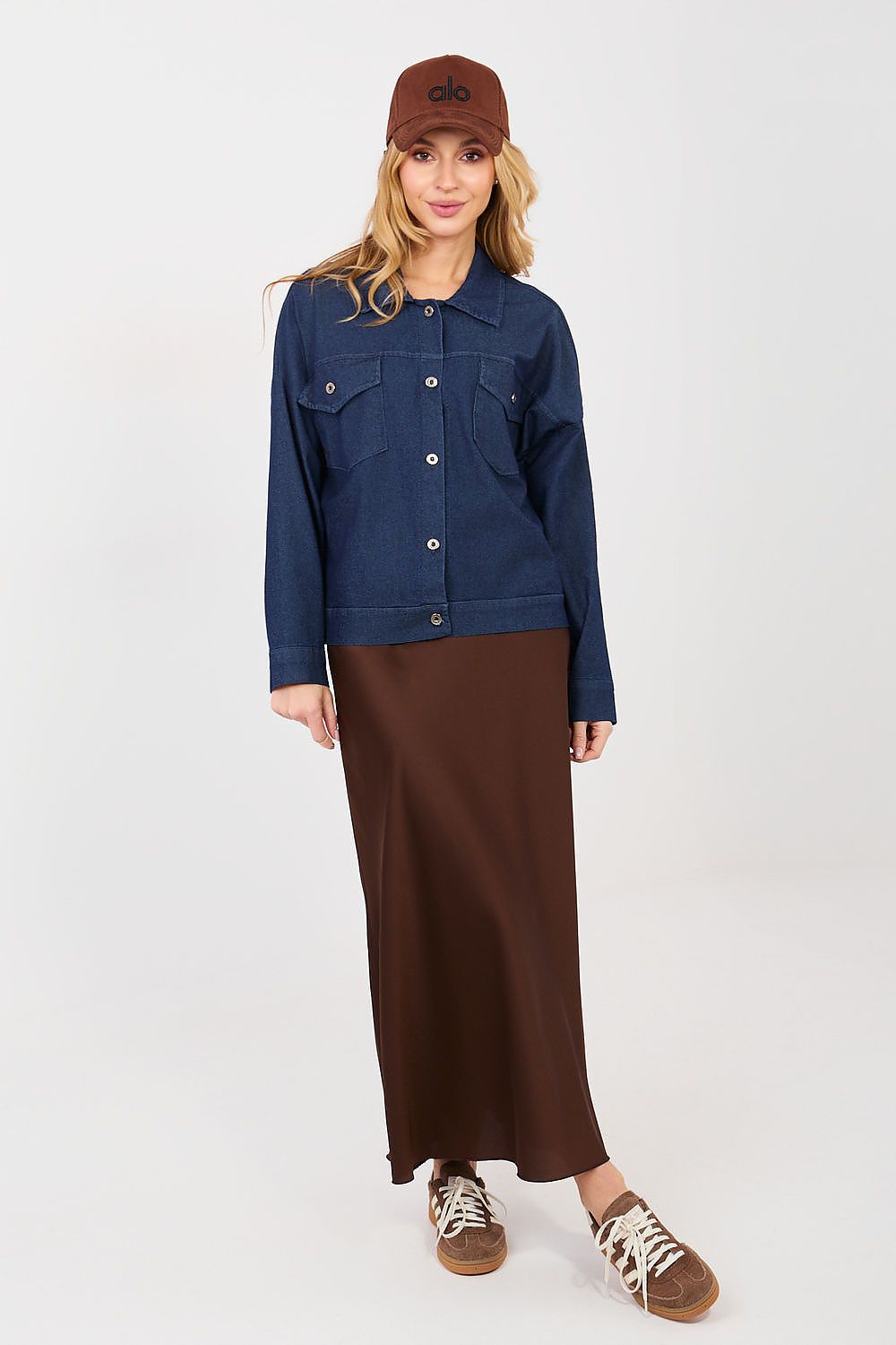  Jachetă din denim model 223821 Rue Paris 