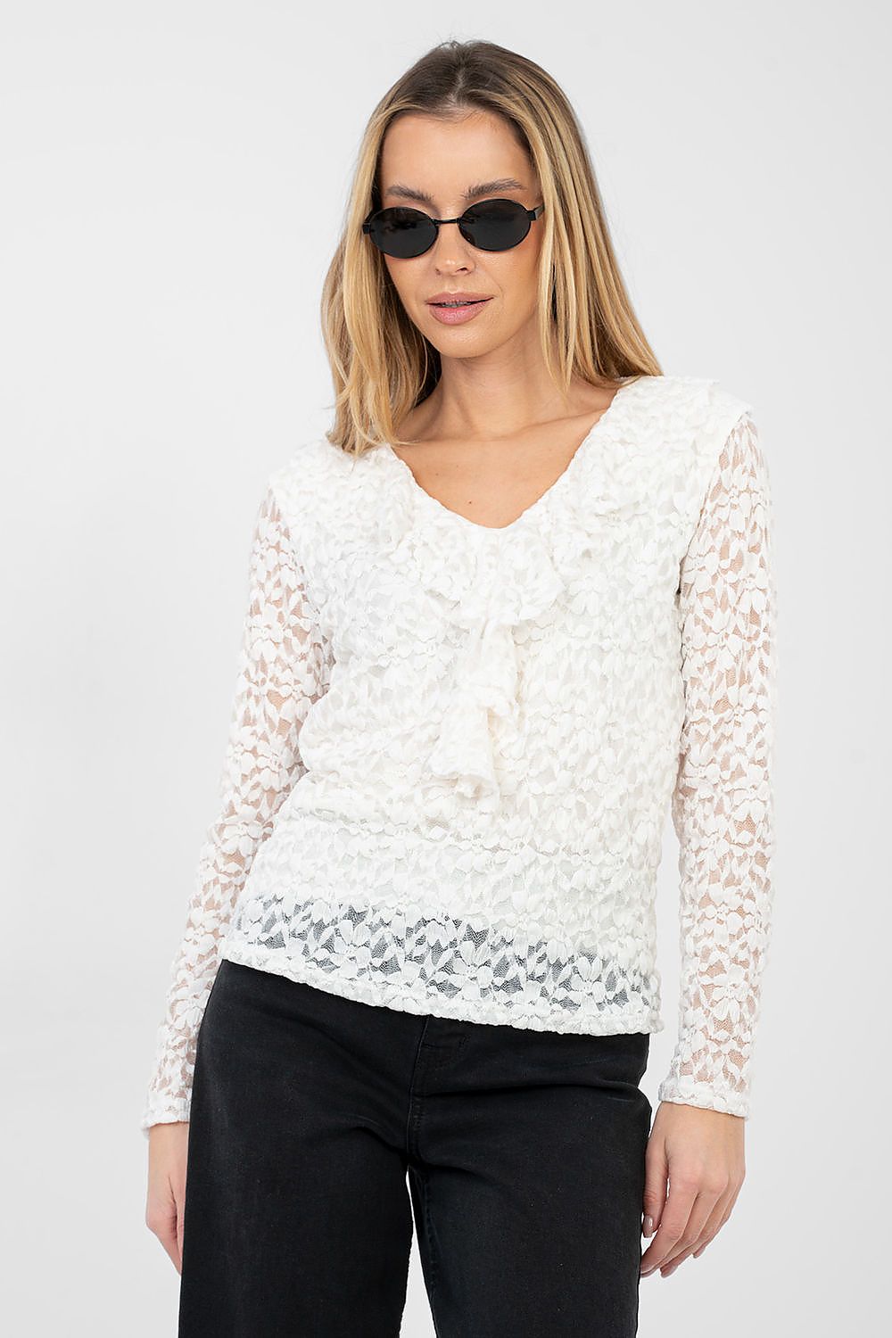  Bluză din dantelă model 223842 Rue Paris 