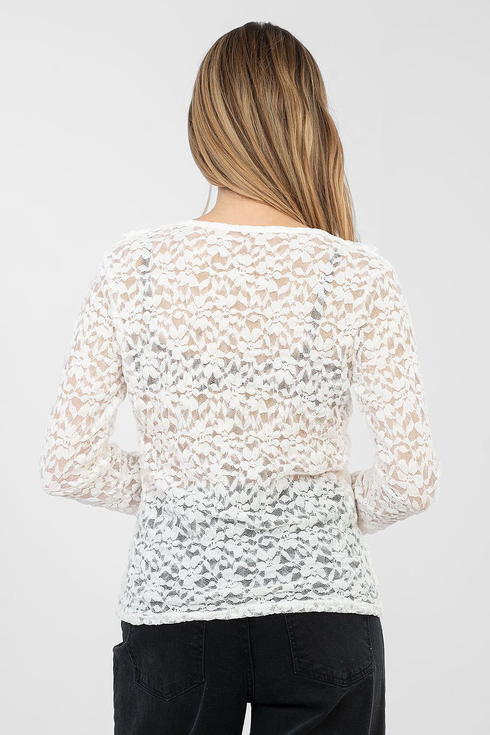  Bluză din dantelă model 223842 Rue Paris 