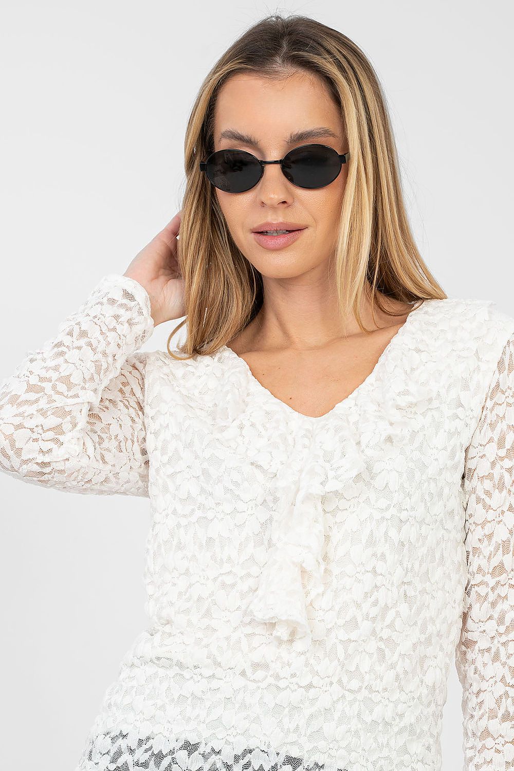  Bluză din dantelă model 223842 Rue Paris 