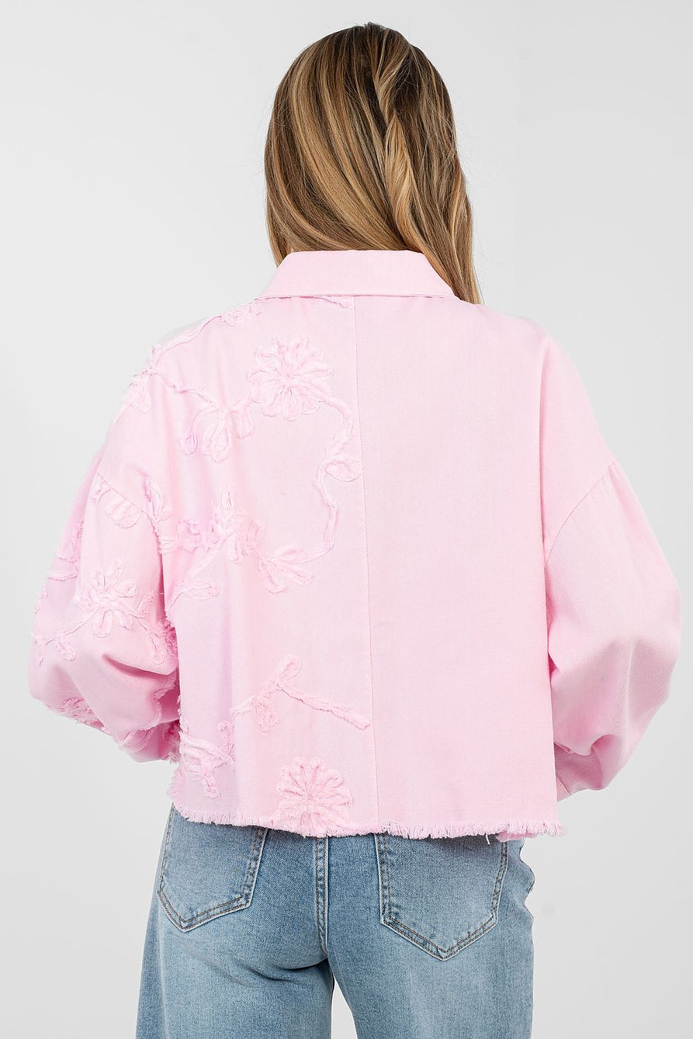  Jachetă din denim model 223789 Rue Paris 