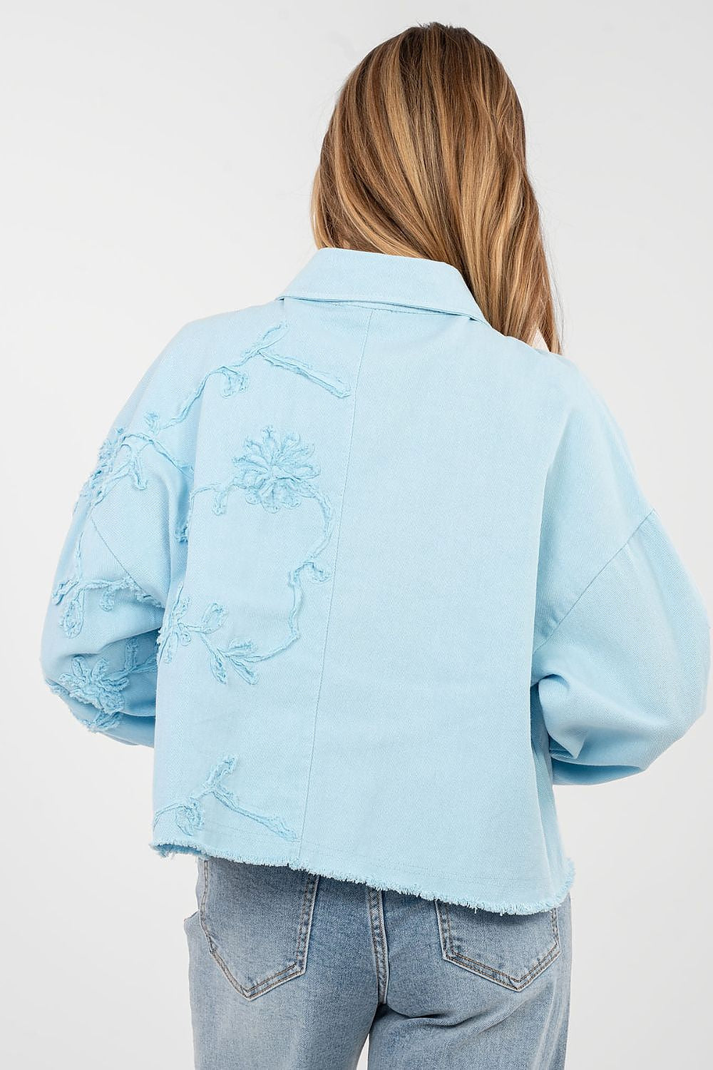  Jachetă din denim model 223793 Rue Paris 