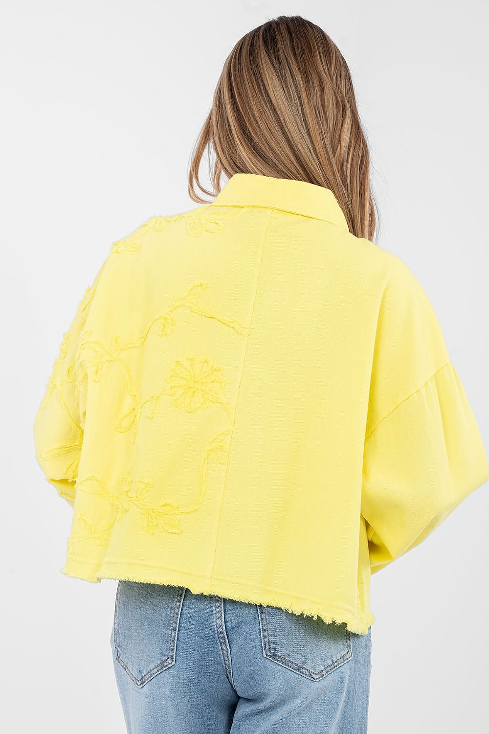 Jachetă din denim model 223794 Rue Paris 