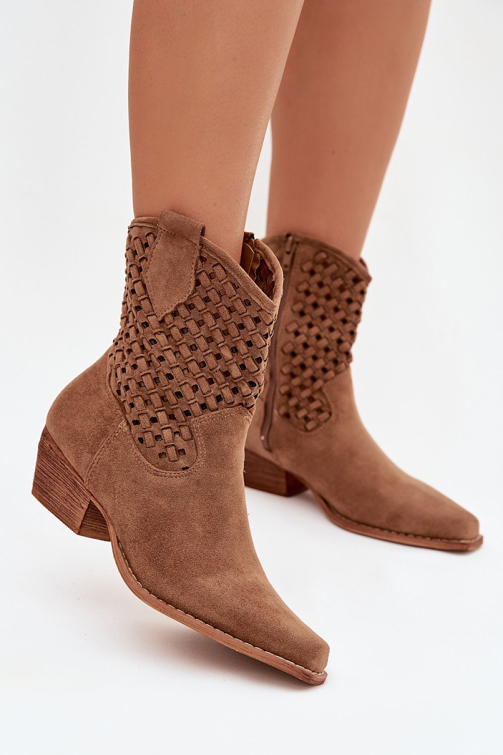  Botine cu toc model 223852 Step in style 