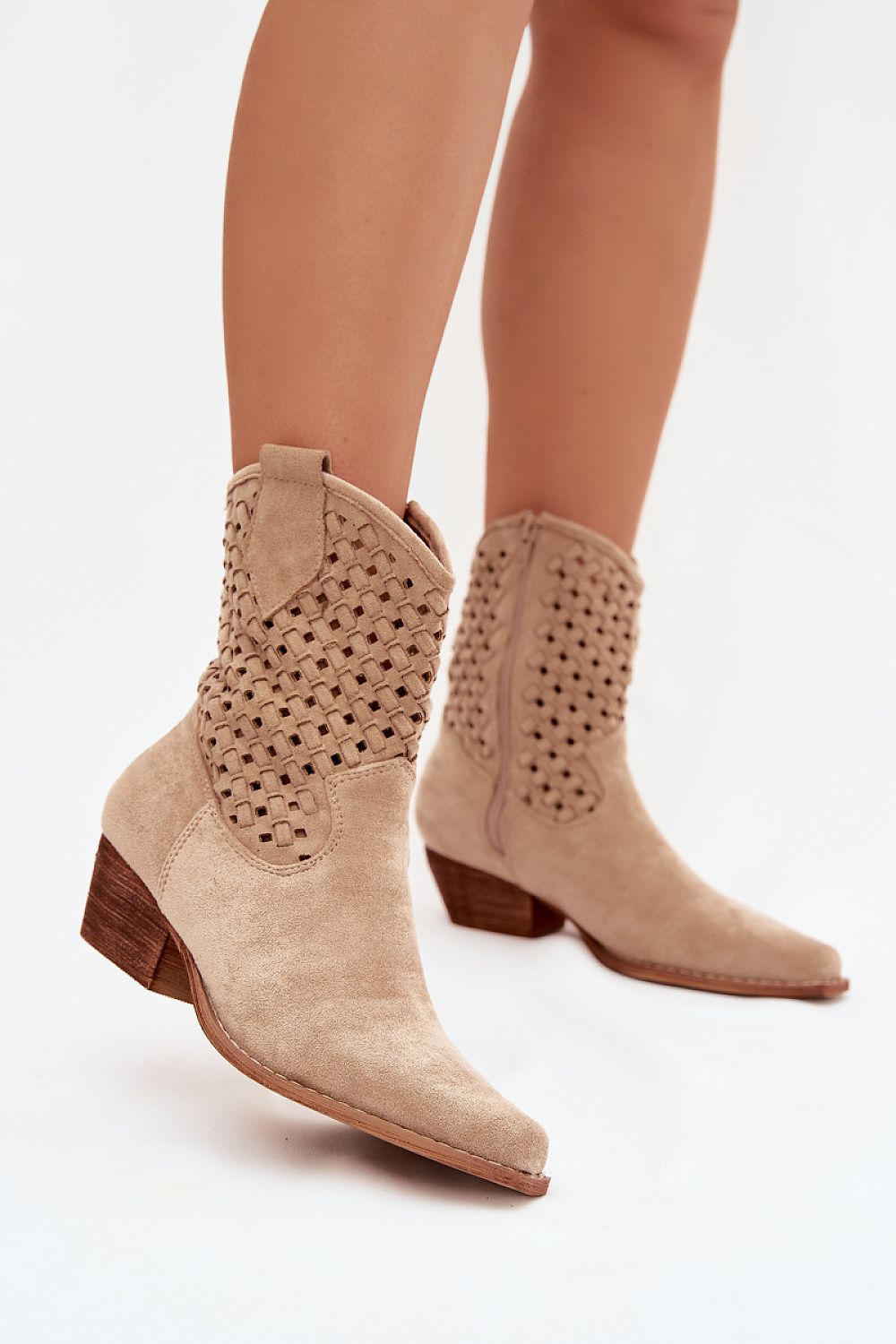  Botine cu toc model 223853 Step in style 