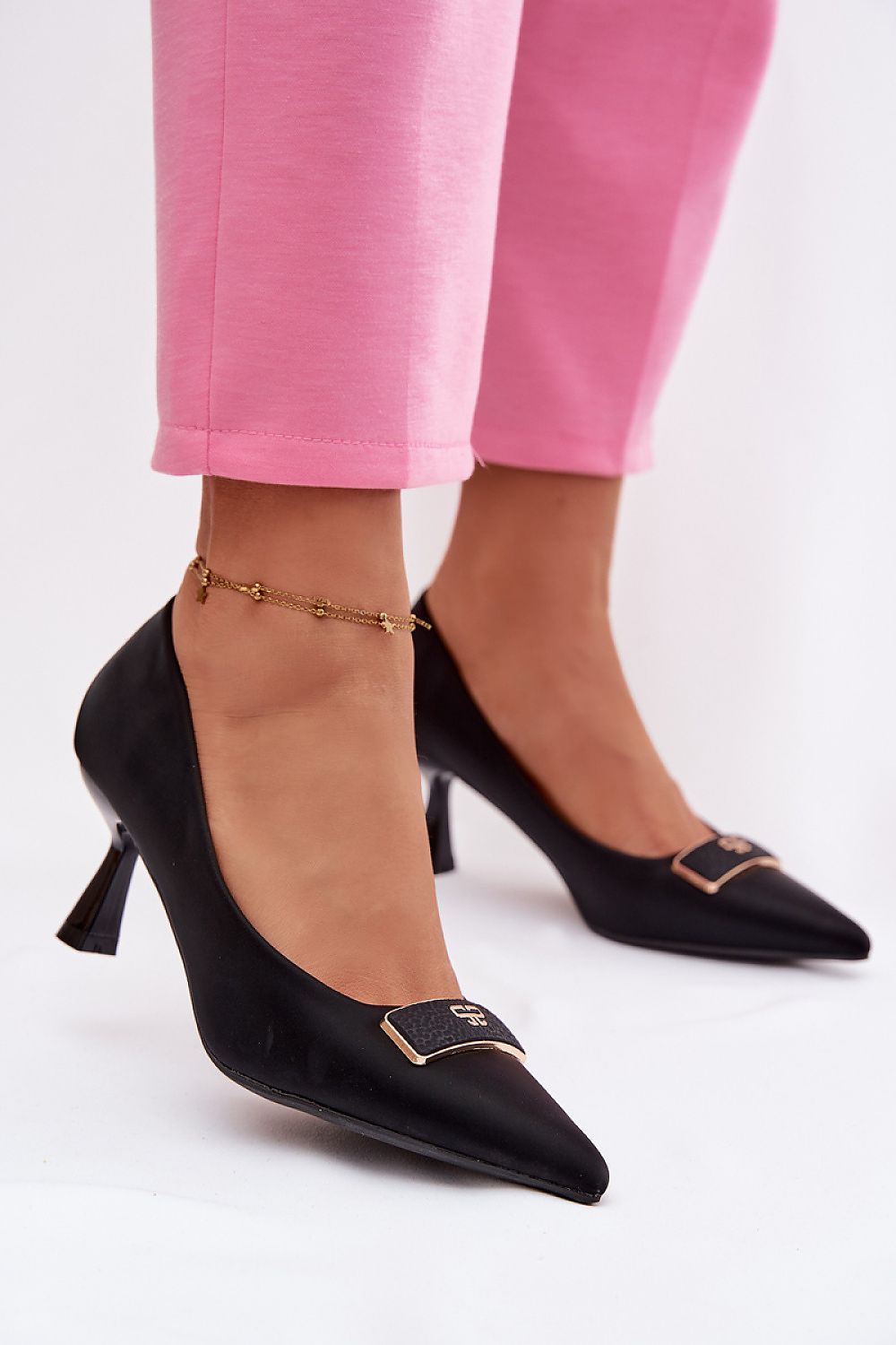  Pantofi cu toc subţire (stiletto) model 223864 Step in style 