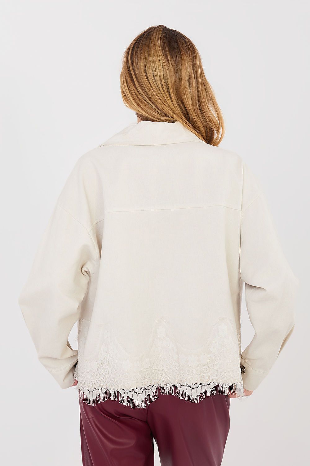  Jachetă din denim model 223947 Rue Paris 