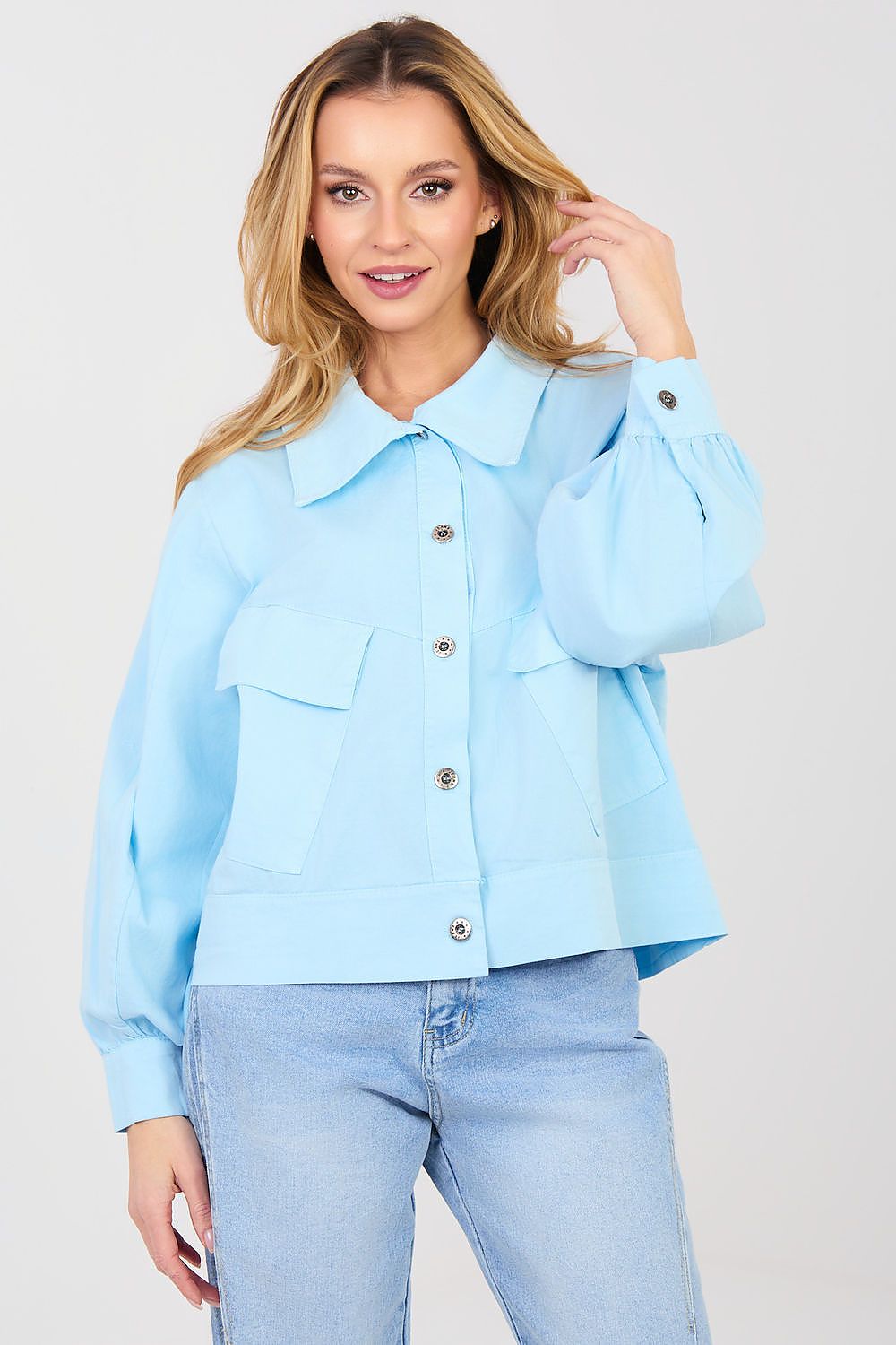  Cămaşă cu mânecă lungă model 223951 Rue Paris 