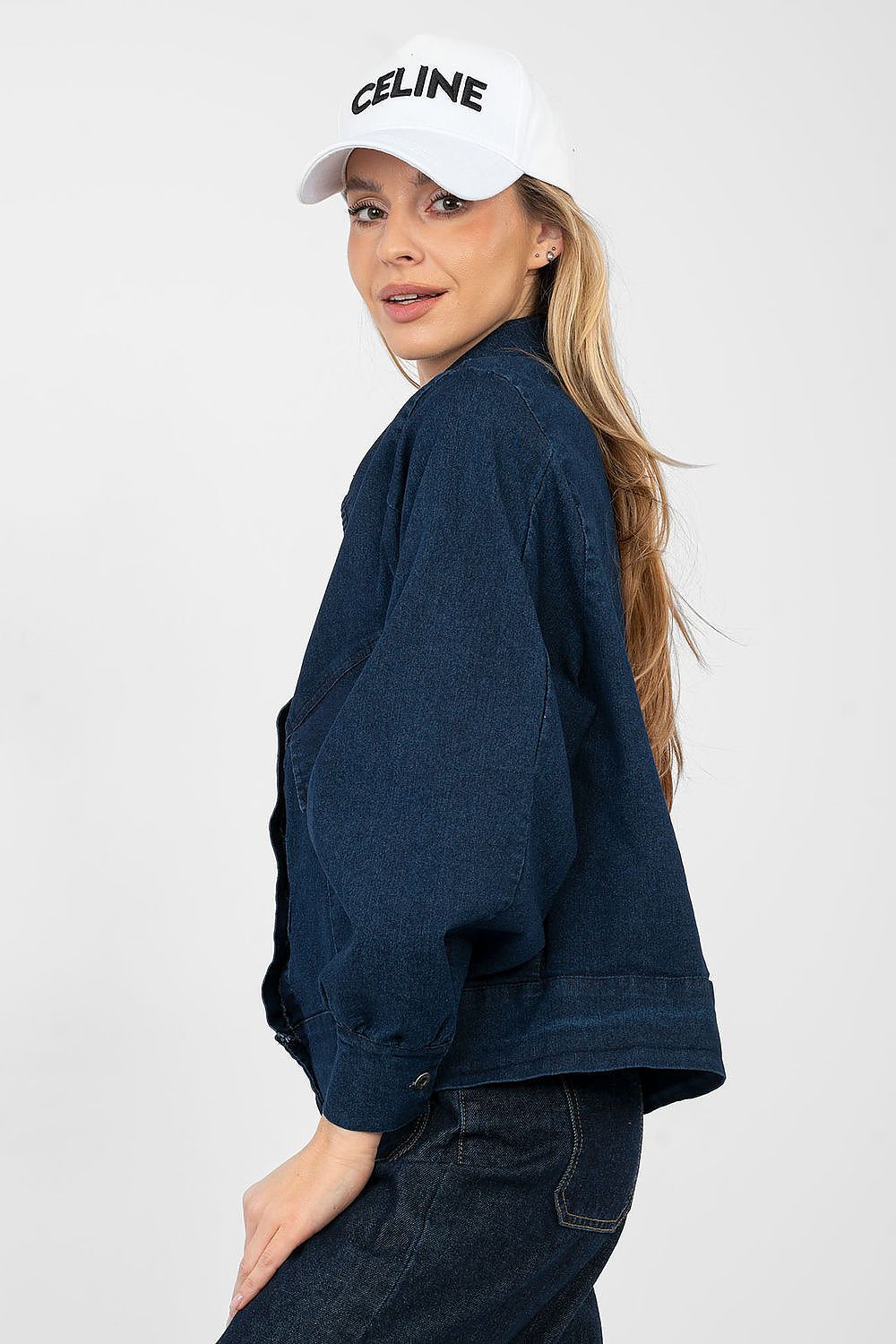  Jachetă din denim model 223952 Rue Paris 