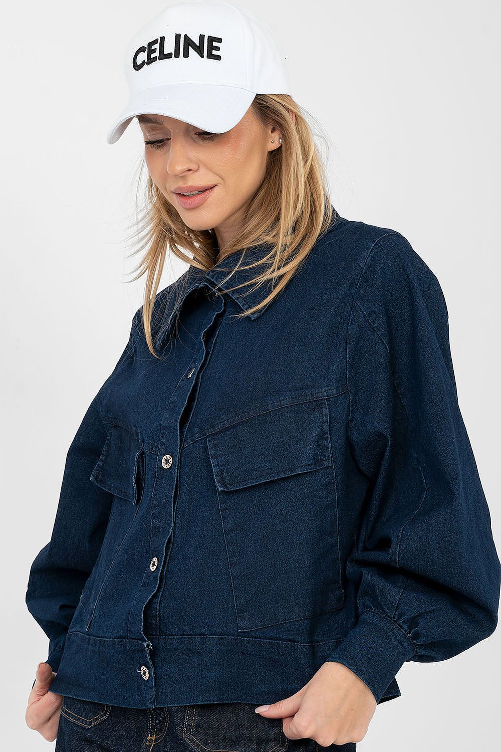  Jachetă din denim model 223952 Rue Paris 